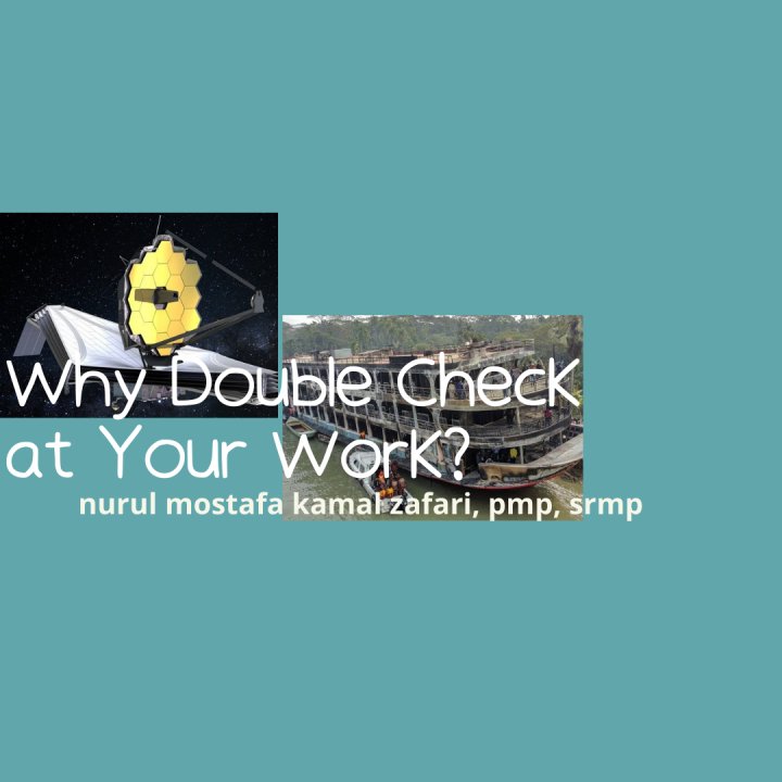 Why Double Check at Your Work?
