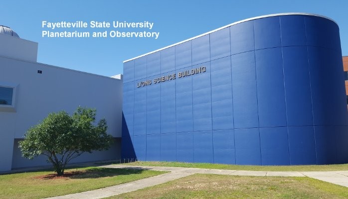 Planetarium at Fayetteville State University, 4950 Visitors during 2015-16