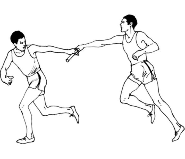 The lesson from a RELAY race is Re-Lay
