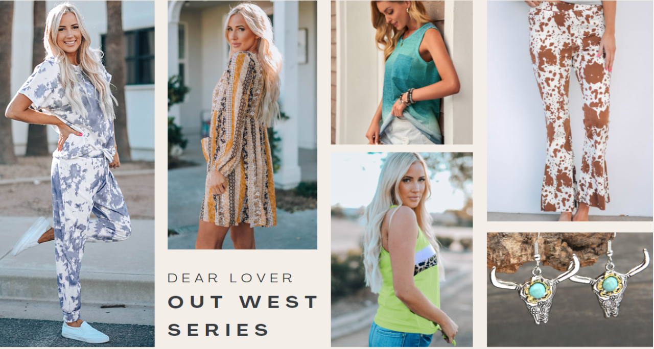 6 Western Outfits from dear-lover.com
