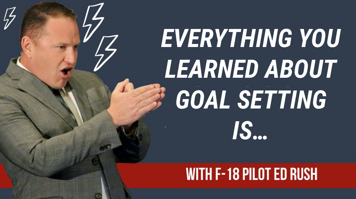 Everything you learned about goal setting is…