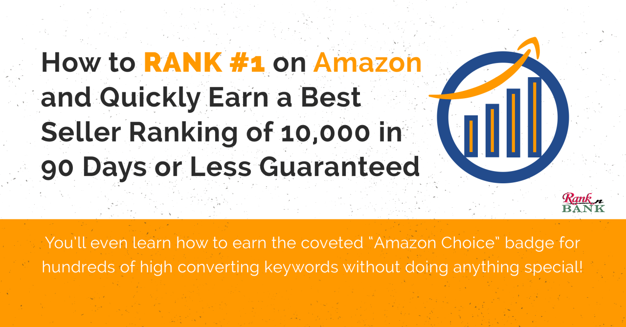 How to Rank #1 on  and Quickly Earn a Best Seller Ranking of