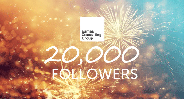 Eames celebrate 20,000 followers on LinkedIn!