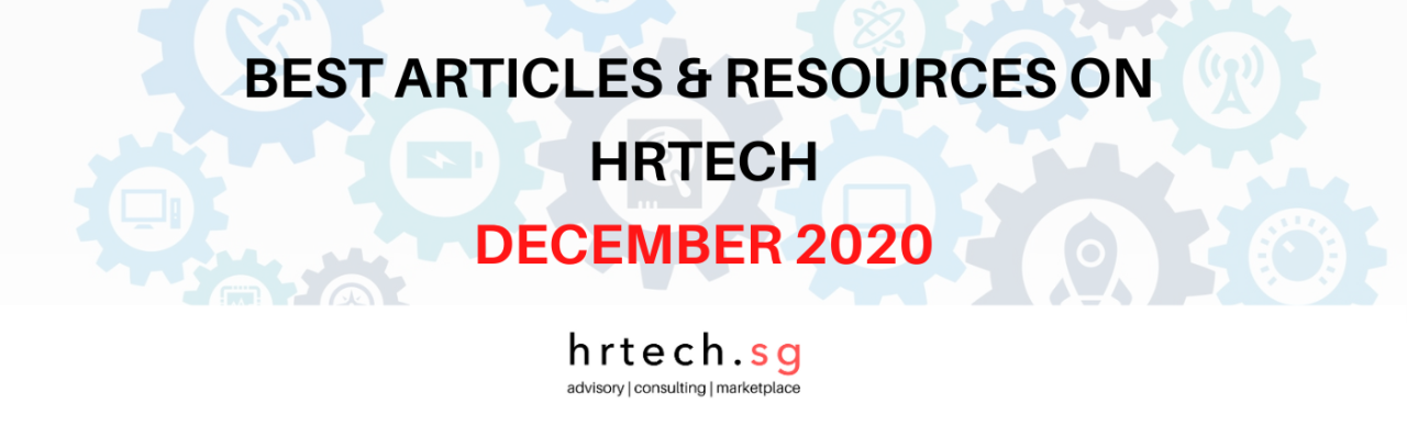 Best HR Tech Articles and Resources - December 2020
