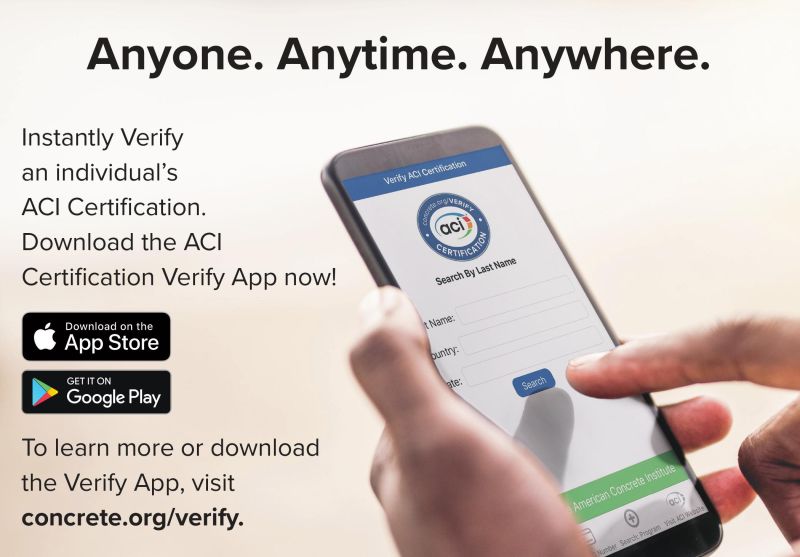 American Concrete Institute on LinkedIn: #acicertification American Concrete Institute on LinkedIn: #acicertification