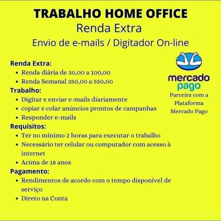PATRICIA Alves dos reis - Home Office - Digitacao Rapida