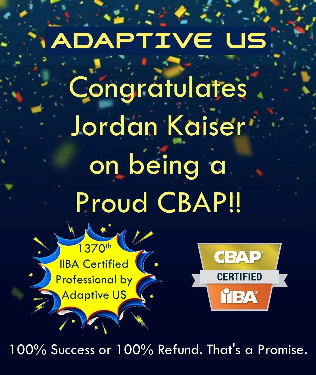Adaptive US Inc on LinkedIn: #iiba #adaptiveus #cbap #certification # Adaptive US Inc on LinkedIn: #iiba #adaptiveus #cbap #certification #