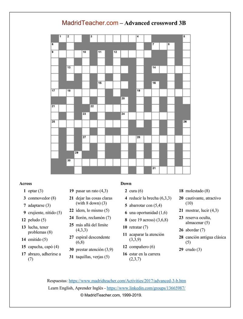 Steven Harold Starry on LinkedIn: #crossword #english Steven Harold Starry on LinkedIn: #crossword #english