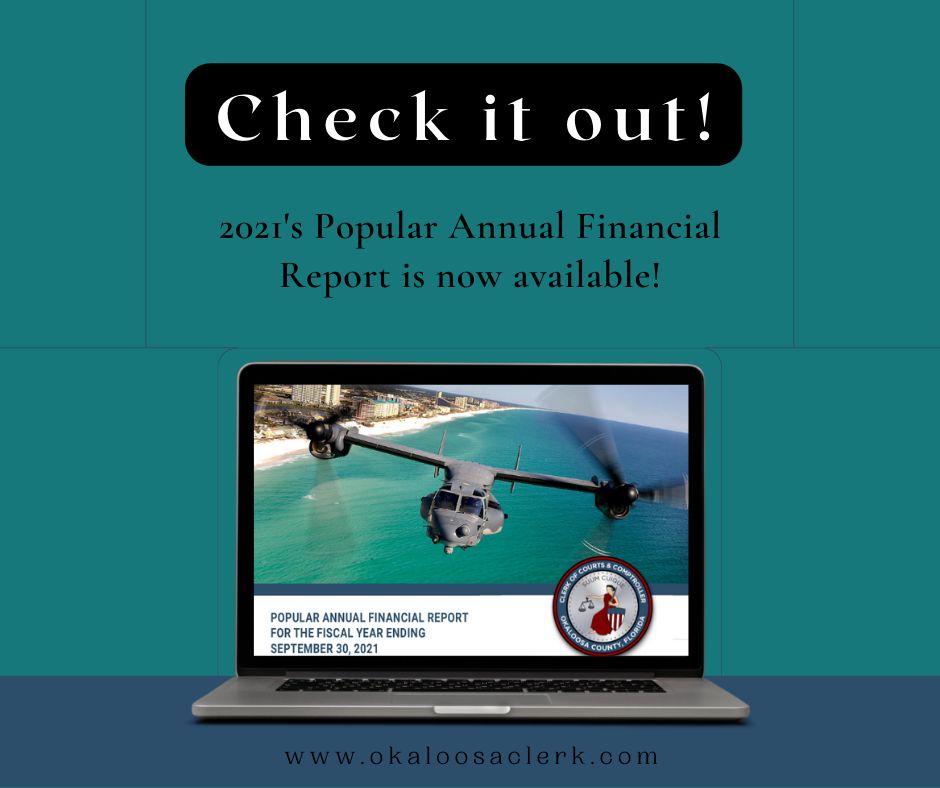 Okaloosa County Clerk of Circuit Court Comptroller on LinkedIn: # Okaloosa County Clerk of Circuit Court Comptroller on LinkedIn: #