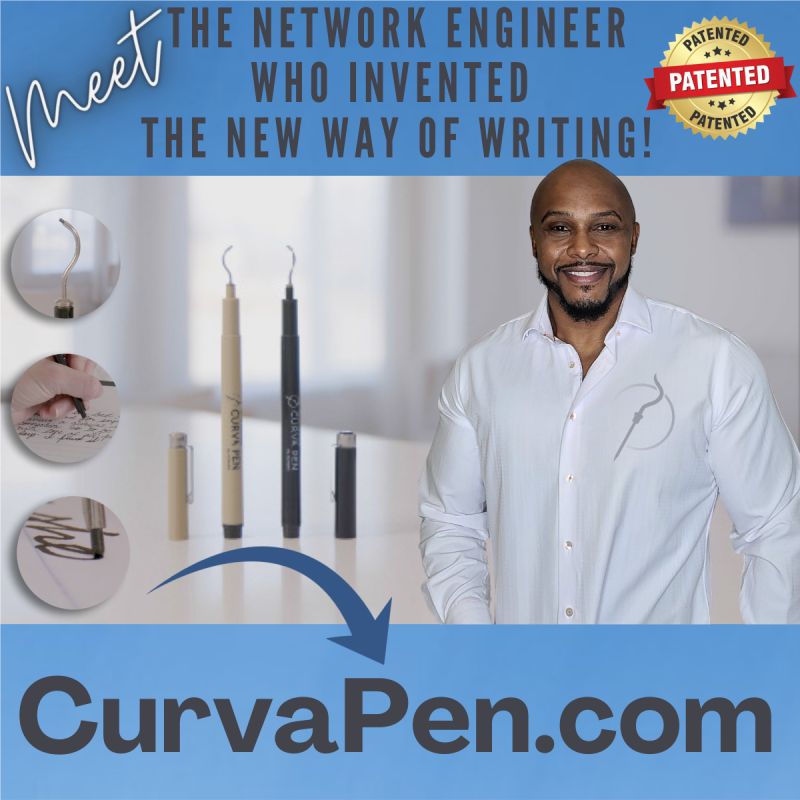 Clarence Parker on LinkedIn: #curvapen #penmanship #writing #journal  #inventor #handwriting #diagram…