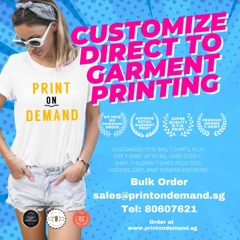 sollys Løsne Udgående Print-on-Demand Singapore - Merch Printing - Print on Demand Singapore |  LinkedIn