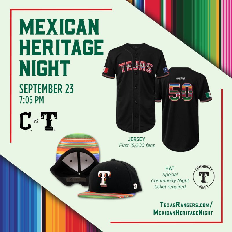 texas rangers hispanic heritage jersey 2021