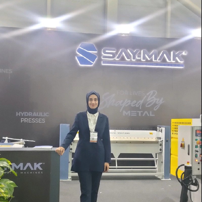 Ayşe Ertaş - Sales Representative - SAY-MAK Machine Manufacturing and Foreign Trade Co. | LinkedIn