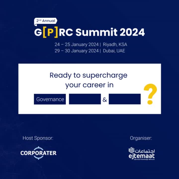 Corporater on LinkedIn: GRC Professional (GRCP™️) Certification from OCEG Corporater on LinkedIn: GRC Professional (GRCP™️) Certification from OCEG