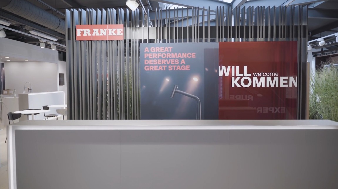 Mark van Hout on LinkedIn: The new Franke showroom at House4Kitchen 2022