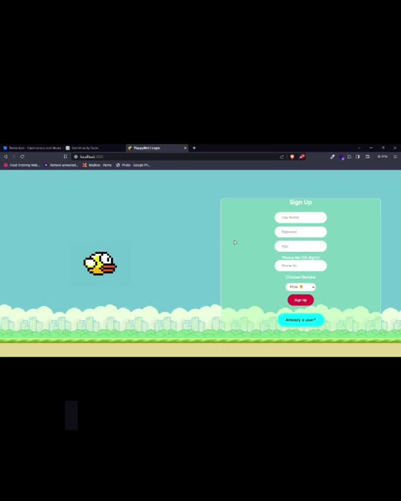 Launched Flappy Bird game with Passport.js, Piyush Kumar posted on the  topic