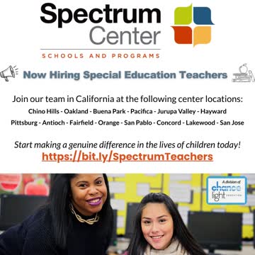 Spectrum Center Schools And Programs Jobs Careers, 41% OFF