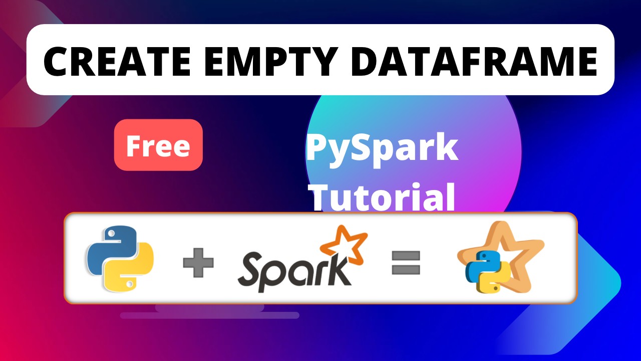 How To Create Empty Pyspark Dataframes