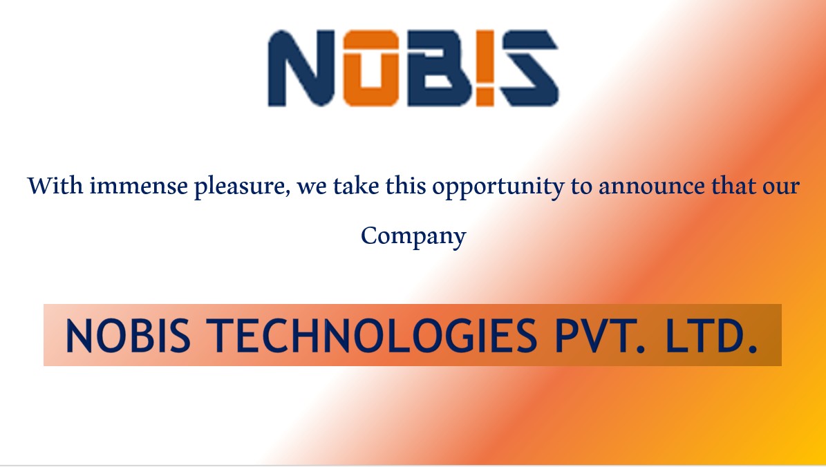 [Video] NOBIS Technologies Private Limited on LinkedIn: We are happy to ...