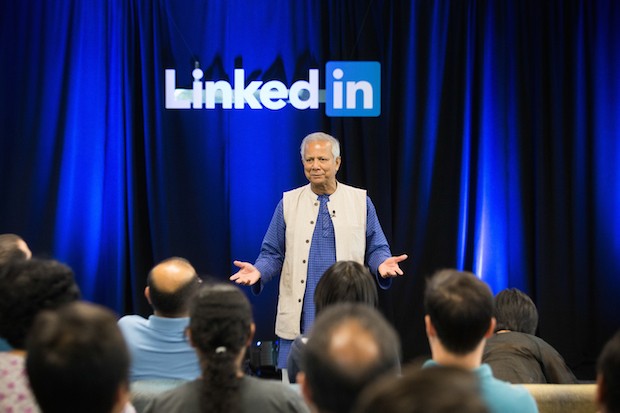 LinkedIn Speaker Series with Professor Muhammad Yunus