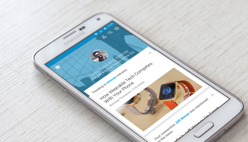Linkedin Pulse Android