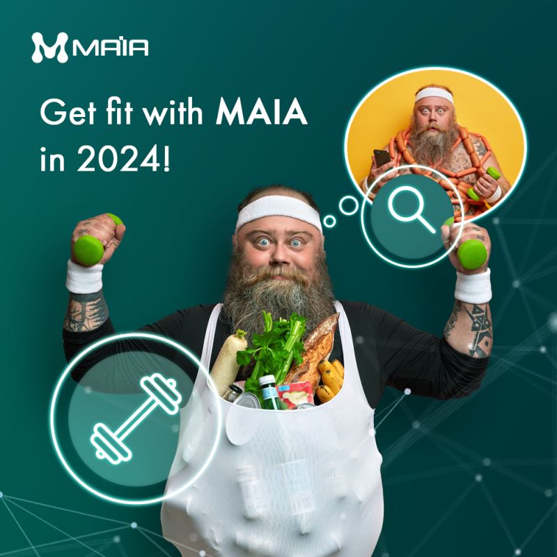 Join MAIA's fitness journey in 2024!, MAIA Life Copilot posted on the  topic