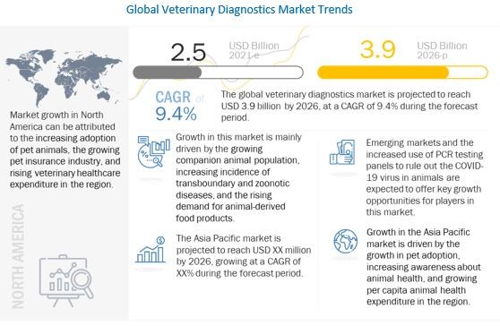 Veterinary Diagnostics Market worth $ 3.9 billion, Business Strategy, Global Trend, Industry Update, Forecast by 2026
