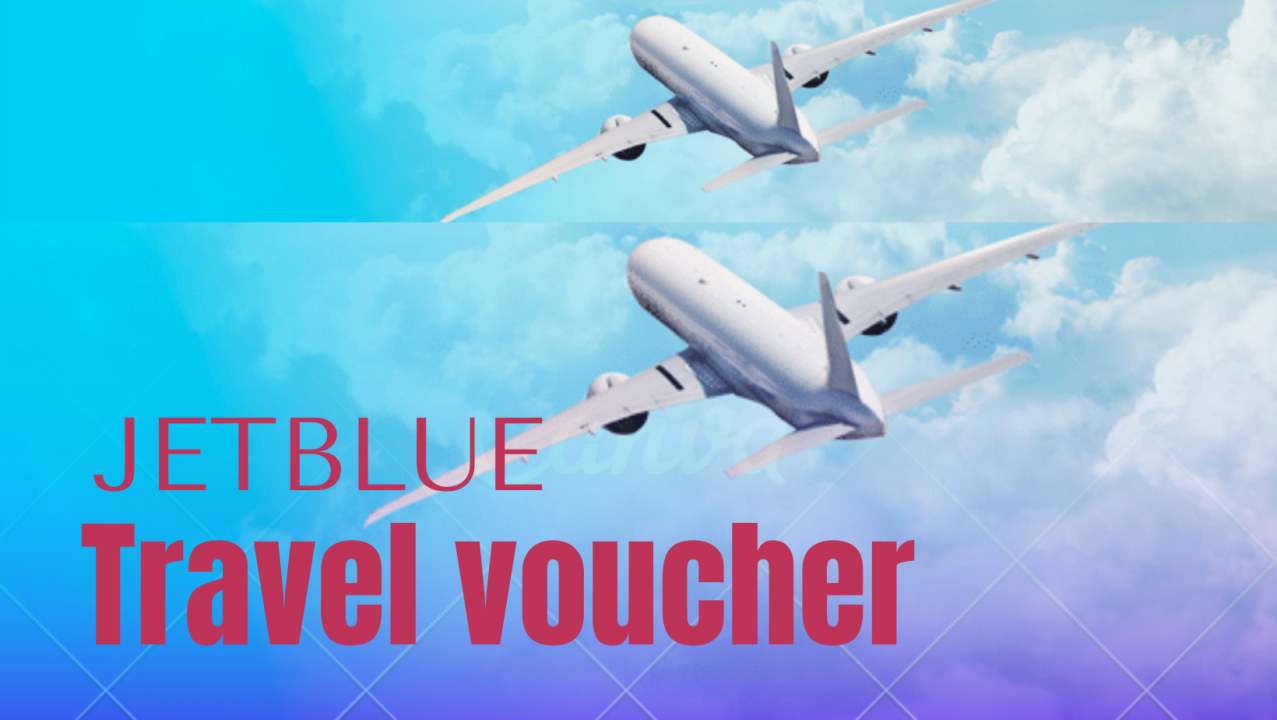 How do I use my JetBlue travel voucher?