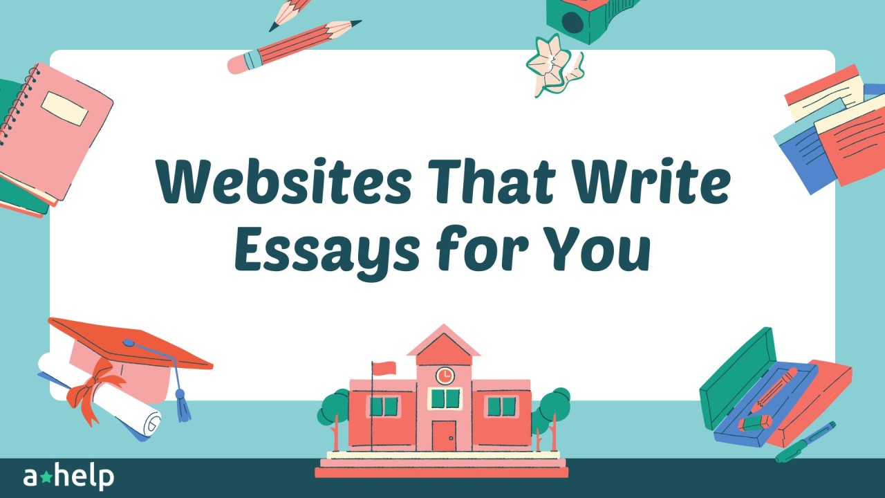 Websites That Write Essays for You: Top 10 Services