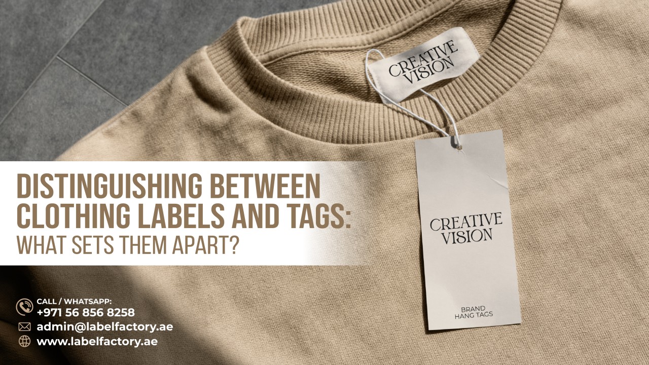 Distinguishing Between Clothing Labels and Tags: What Sets Them Apart?
