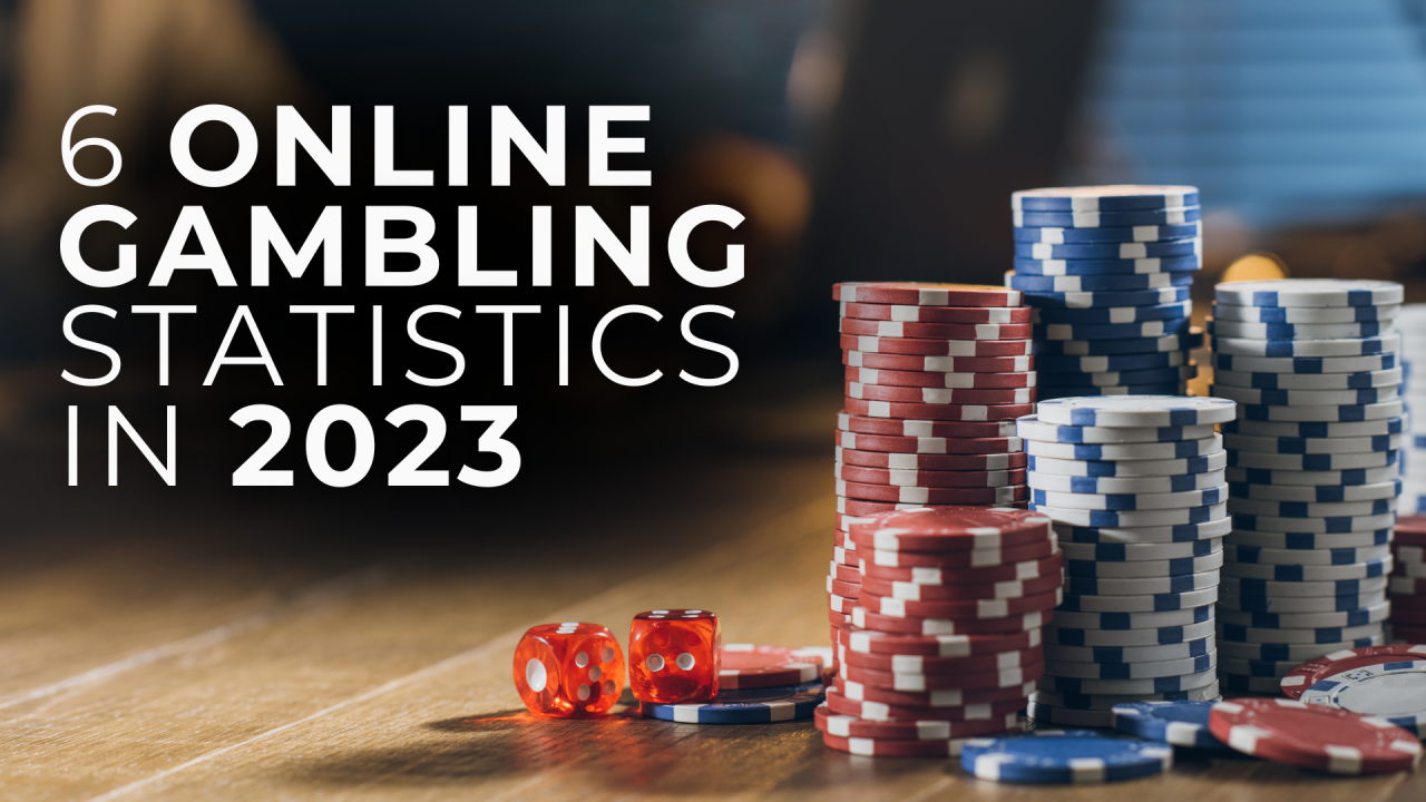 6 Incredible Statistics from the Online Gambling Industry in 2023