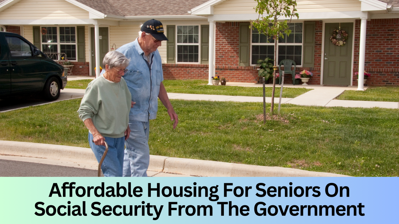 Affordable Housing For Seniors On