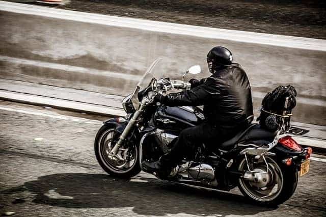 Why do bikers wear leather jackets all year round?