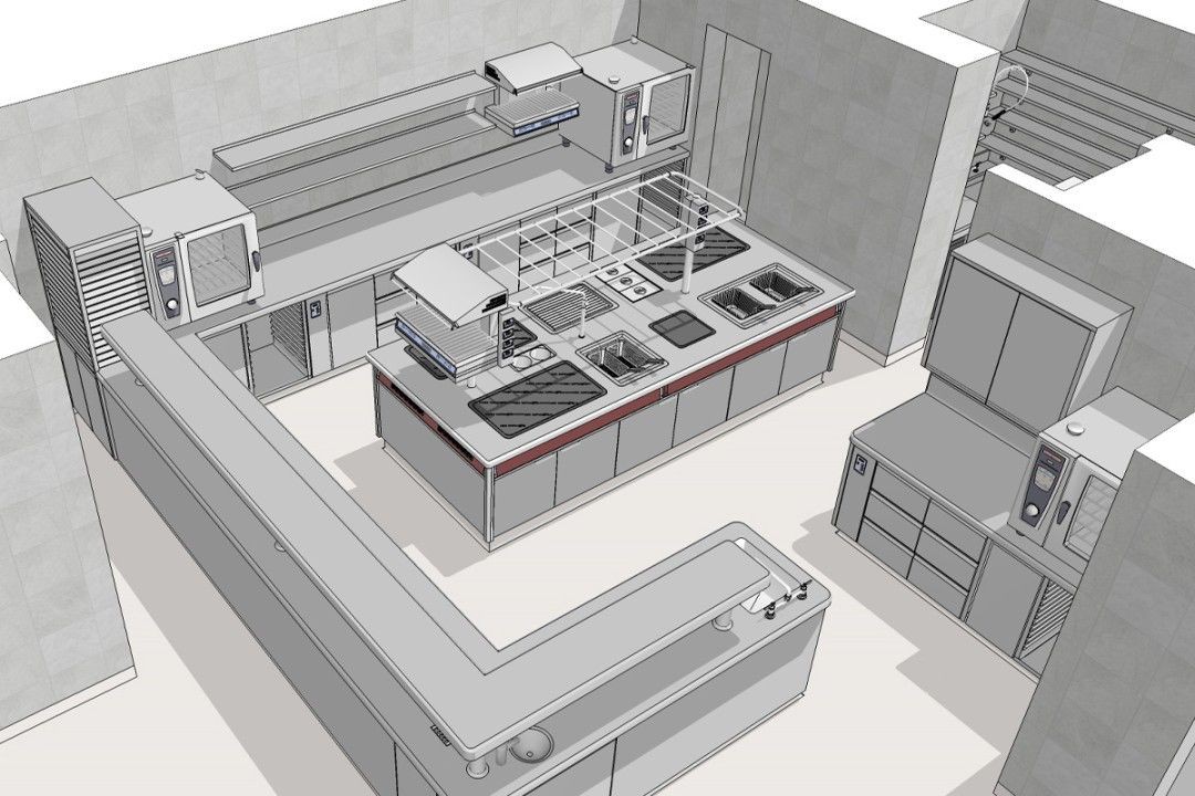 Streamlining Success: Kitchen Equipment Professional Consultation and Drawings for Diverse Foodservice Establishments