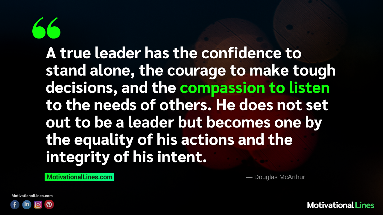 Integrity Is The Foundation Of Good Leadership