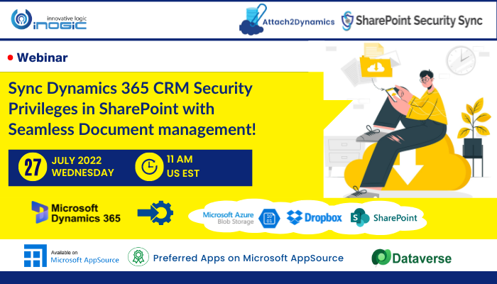 Sync Dynamics 365 CRM Security Privileges in SharePoint with Seamless  Document management!