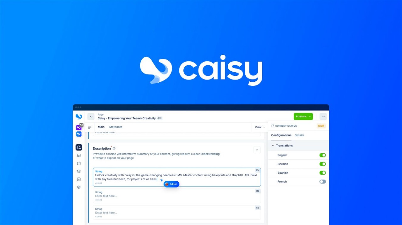 AppSumo Caisy Lifetime Deal $59 | Manage content with a headless CMS