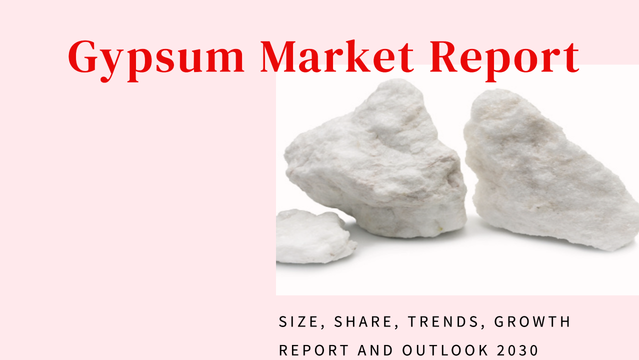 Informe de mercado de yeso: mercado