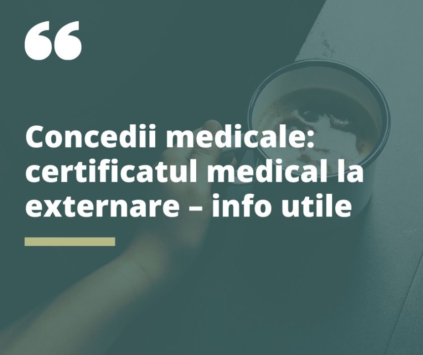 mourning Thoroughly Believer Concedii medicale: certificatul medical la externare – info utile