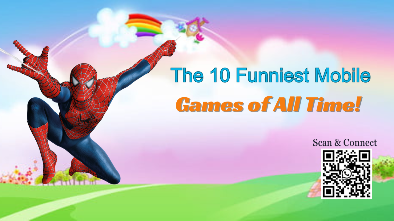 The 10 Funniest Mobile Games of All Time