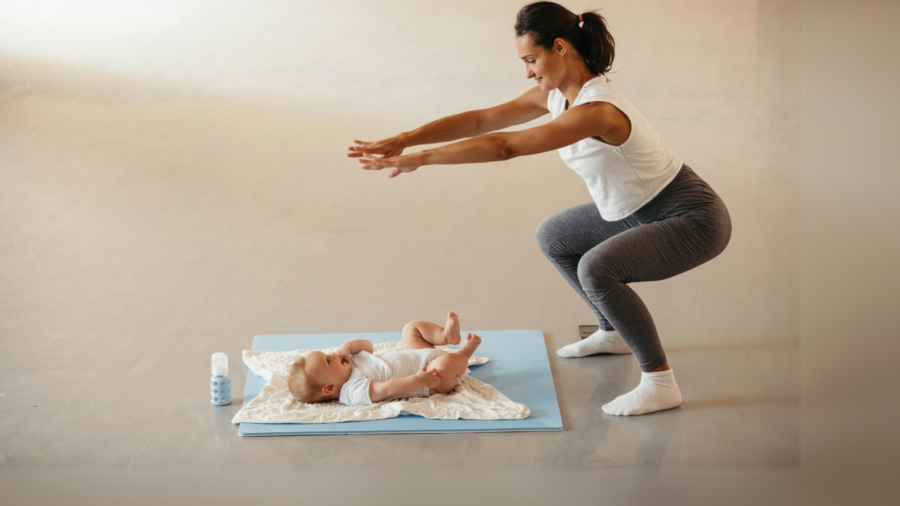 Safe pregnancy postpartum squat workout - BodyFabulous Pregnancy Women's  Fitness