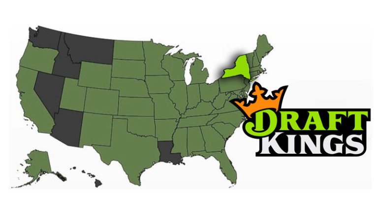 draftkings states not allowed