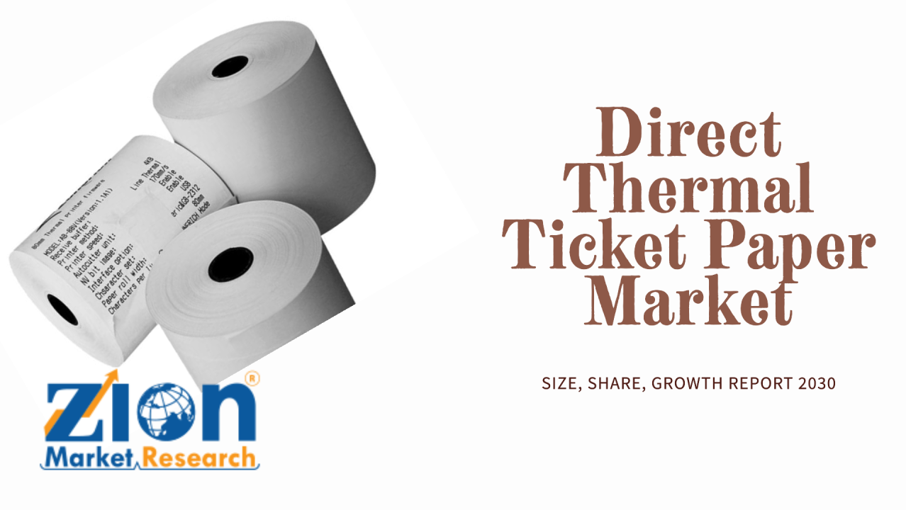 Mercado de papel térmico directo para billetes