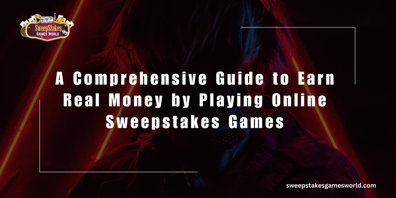 A Comprehensive Guide to Earn Real Money by Playing Online Sweepstakes Games