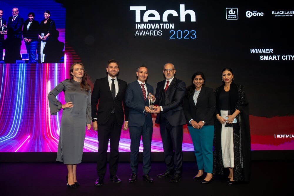 SMARTCITY SOLUTION OF THE YEAR, Urbi clinches Top Honors at Entrepreneur  Tech Innovation Awards 2023