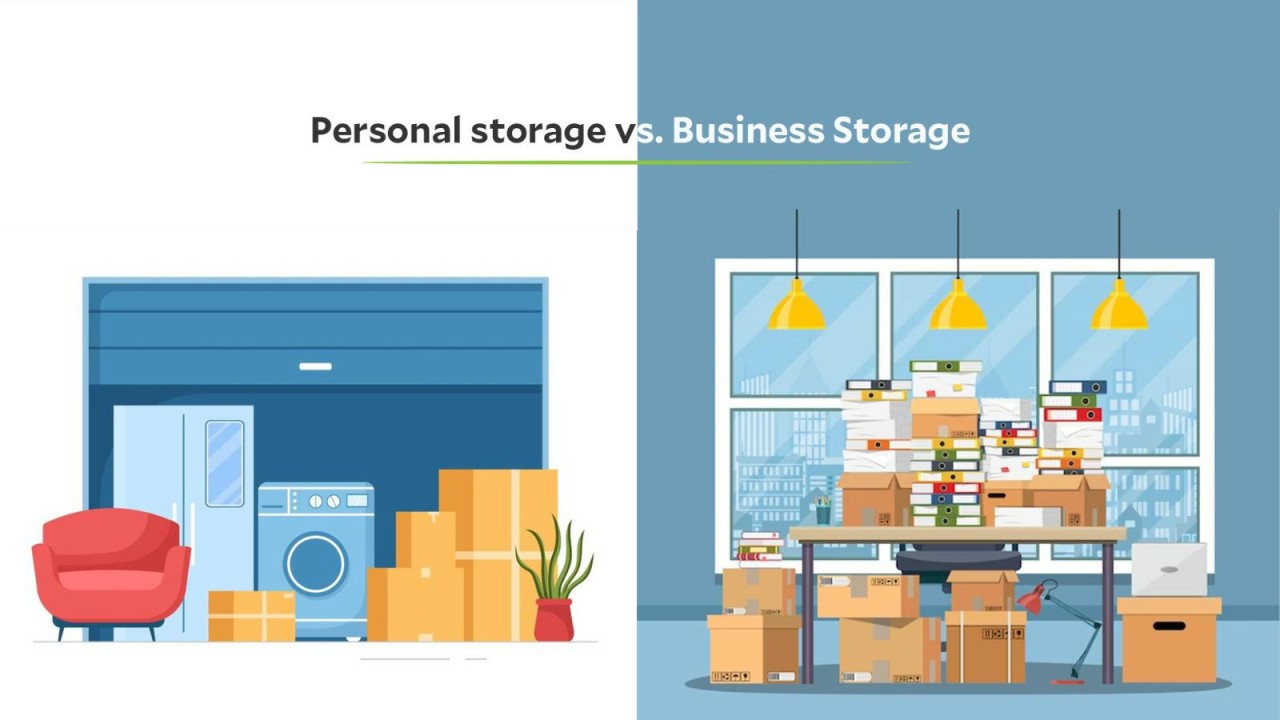 How Personal Storage Spaces Different From Business Warehouses? 