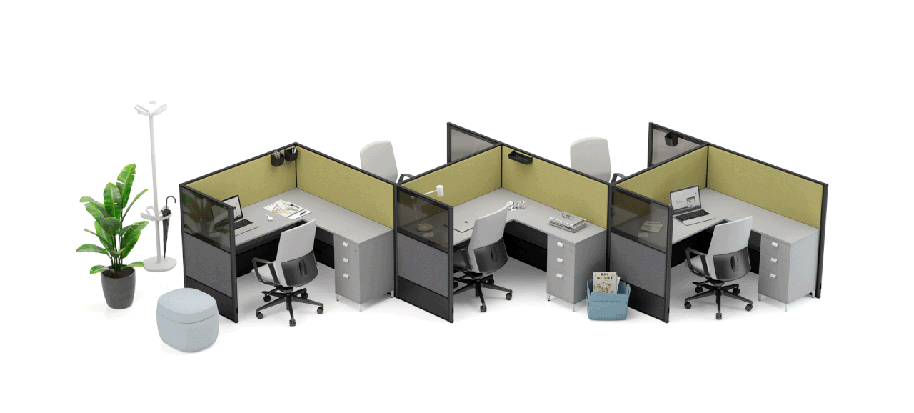 Smart Cubicle Designs for a Modern Office