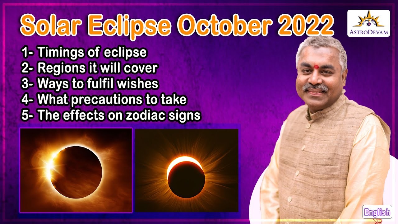 Solar Eclipse on 25 October 2022 | Solar Eclipse Timings | Its Effect on  All Zodiac Signs | Dos and Dont's During the Solar Eclipse