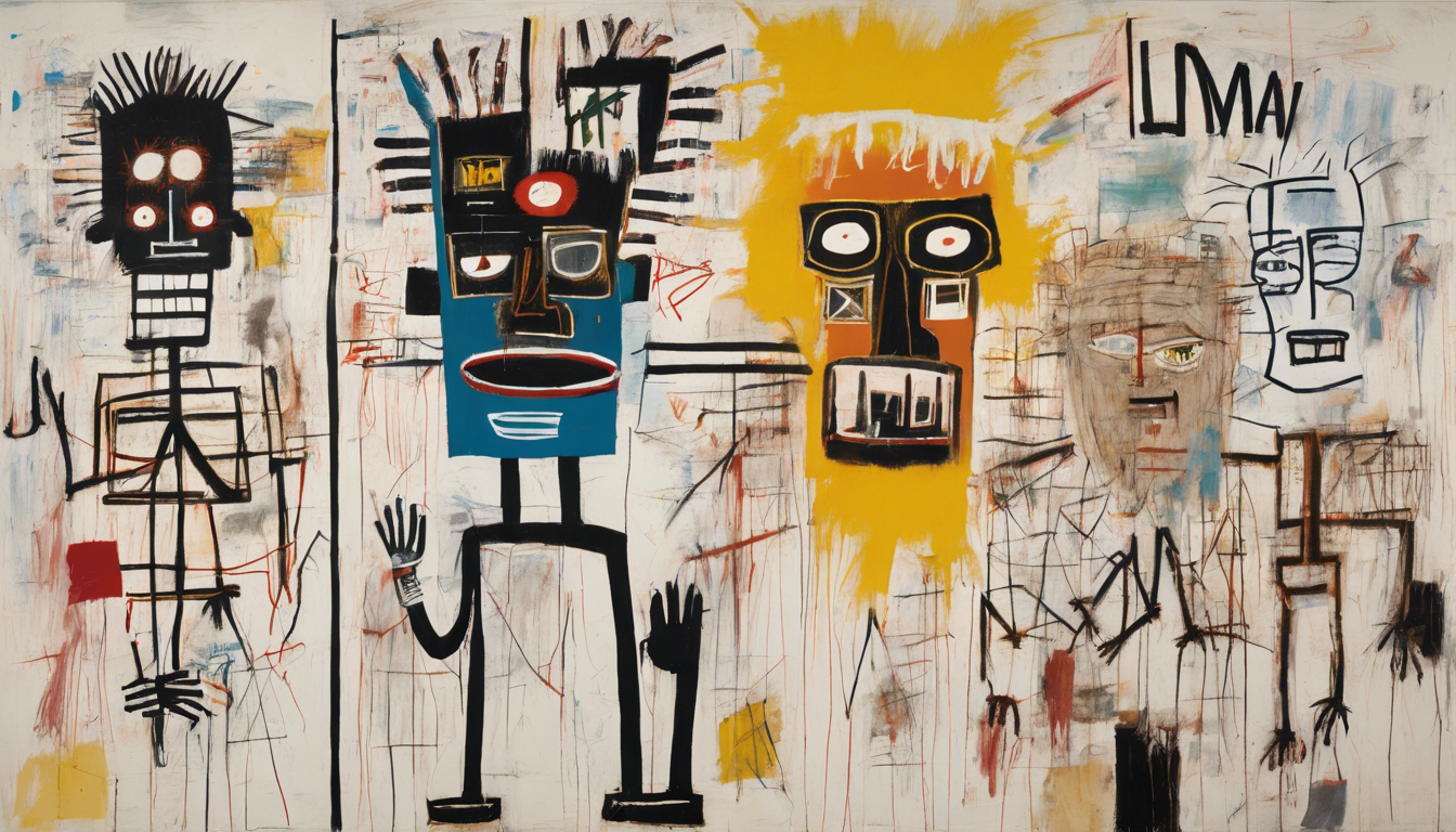 Futures of Democracy as imagined by Basquiat, created with DreamStudio