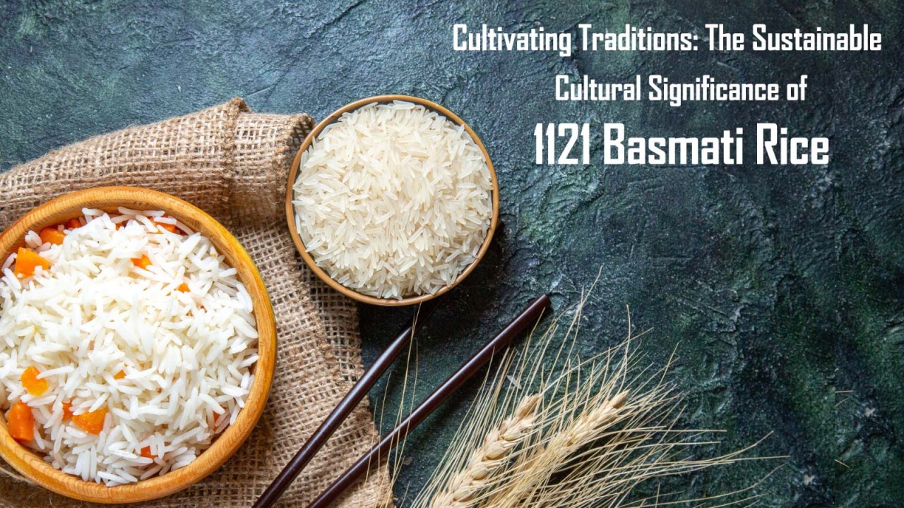 Cultivating Traditions: The Sustainable Cultural Significance of 1121 Basmati Rice